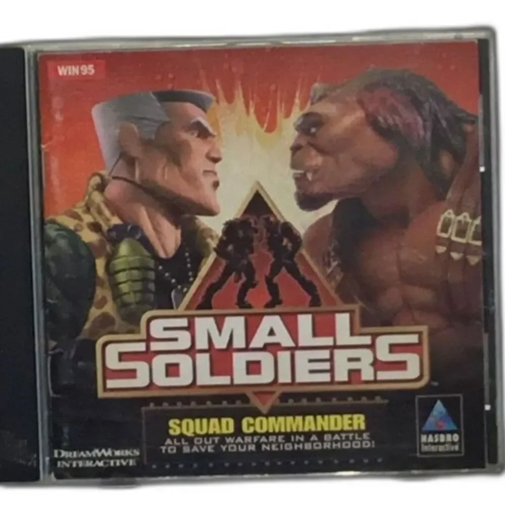 Small Soldiers Squad Commander PC Game 1998 Hasbro Vintage Retro CD